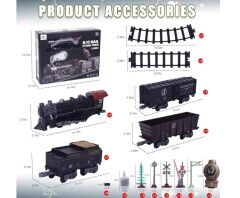 Classic Steam Kumandalı 2,4 Ghz Pilli Tren Seti 30 Parça