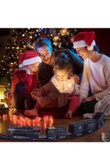 Classic Steam Kumandalı 2,4 Ghz Pilli Tren Seti 30 Parça