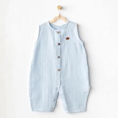 Andywawa AC25883 Müslin Home Bebe Tulum Blue