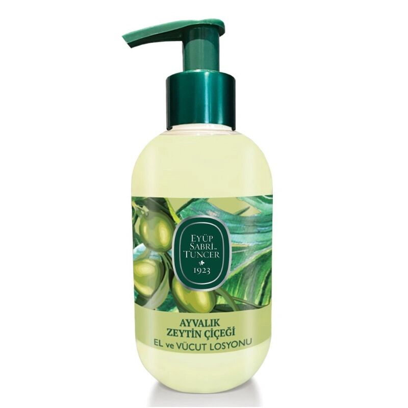 Eyüp Sabri Tuncer Doğal Zeytinyağlı El ve Vücut Losyonu 280 ml Ayvalık Zeytin Çiçeği