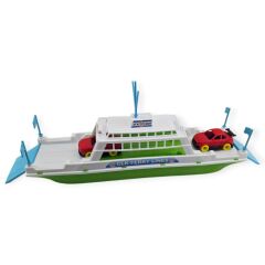 Feribot Araç Taşııyan Gemi 45 cm - Yeşil