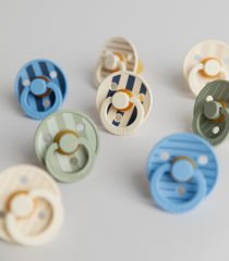 Bibs Studio Colour Pin Kauçuk Emzik 0-6 Ay Sky Blue