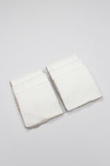 Bistyle Organik 28x28 6'Lı Havlu Mendil 90105 Ekru