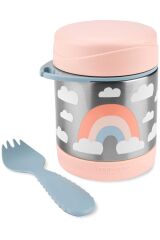 Skip Hop Zoo Paslanmaz Çelik Termos 325ml Gökkuşağı