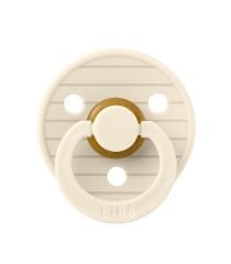 Bibs Studio Colour Pin Kauçuk Emzik 0-6 Ay Vanilla