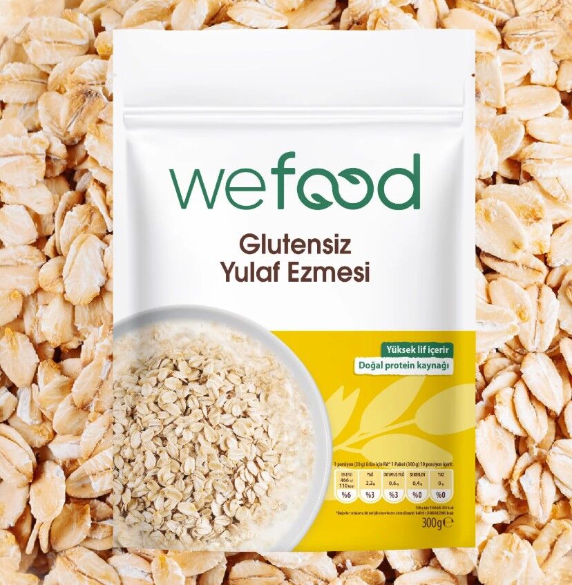 Wefood Glutensiz Yulaf Ezmesi 300 Gr
