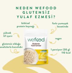 Wefood Glutensiz Yulaf Ezmesi 300 Gr