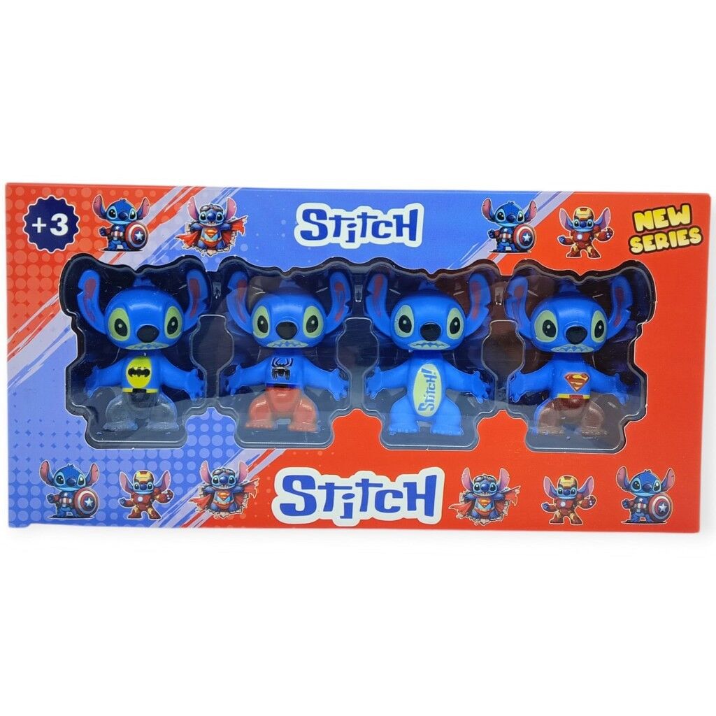2061 - STİTCH 4 LÜ FİGÜR SETİ