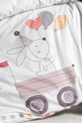 Kanz Ranforce Bebek Nevresim Takımı Knz-001 Elephant