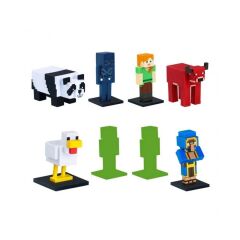 Minecraft 3D Toppeez 8li Deluxe Figür Seti Seri-2