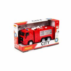 Polesie Işıklı Sesli Sürtmeli itfaiye Aracı 25 cm - POL-96302