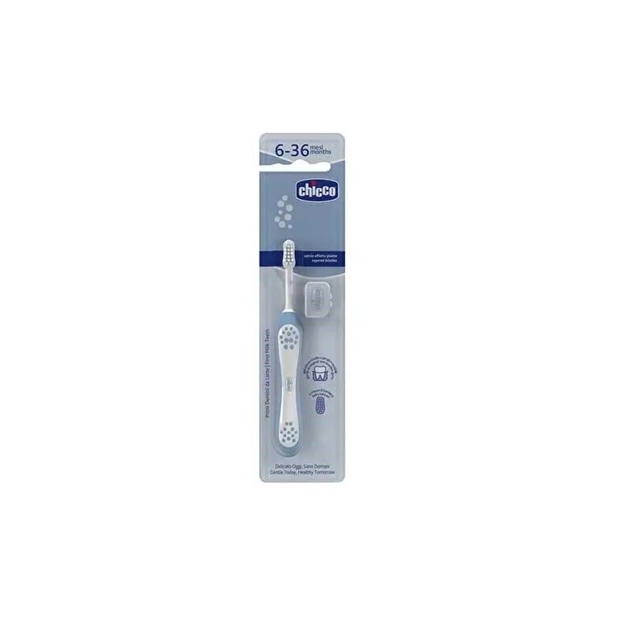 Chicco Diş Fırçası 6-36 Ay-Mavi