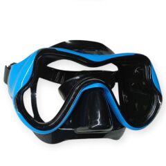 Star Diving Dalış Maskesi ve Snorkel Yetişkin - 51714-MAVİ