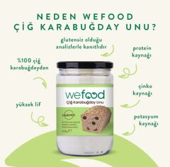 Wefood Karabuğday Unu 350 Gr