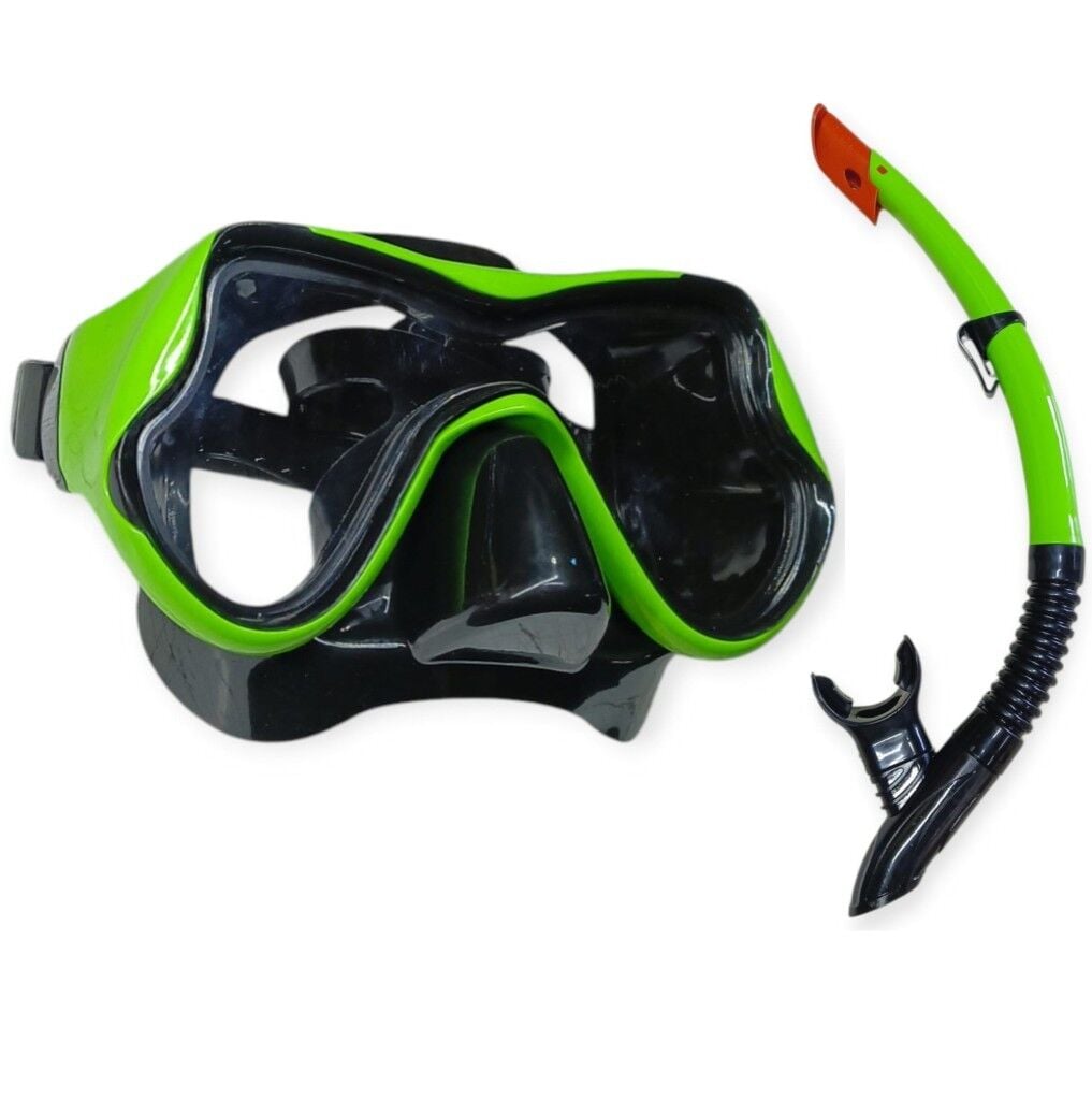 Star Diving Dalış Maskesi ve Snorkel Yetişkin – 51714-YEŞİL