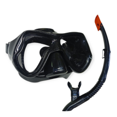 Star Diving Dalış Maskesi ve Snorkel Yetişkin - 51715-SİYAH