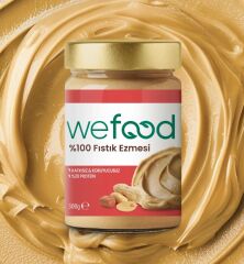 Wefood Yer Fıstığı Ezmesi %100 Sade 300 Gr