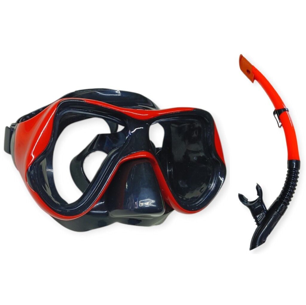 Star Diving Dalış Maskesi ve Snorkel Yetişkin – 51715-KIRMIZI