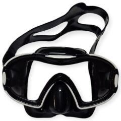 Çocuk Dalış Maskesi ve Snorkel Seti - Star Diving - Beyaz