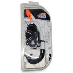 Çocuk Dalış Maskesi ve Snorkel Seti - Star Diving - Beyaz