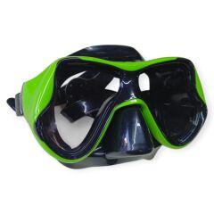Star Diving Dalış Maskesi ve Snorkel Yetişkin - 51715-YEŞİL