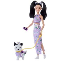 Barbie Uyumlu Dostlar Çiçek Teması