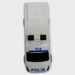 Çek Bırak Arabalar İş Araçları 10 Cm - Polis