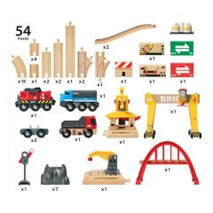 BRIO Delüks Kargo Tren Yolu Seti