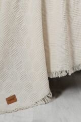 Kanz Bebek Waffle Müslin Nakışlı Pike Knz-021 Ponny