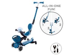 Globber Go Up Baby 360 Scooter (Işıklı) Pastel Mavi