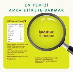 Wefood %100 Sade Hurma Ezmesi 400 Gr