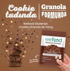 Wefood Kakao ve Fındık Granola 250 Gr