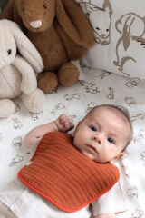 Bistyle Müslin Önlük 3'Lü 60101 Kiremit Bej Hardal