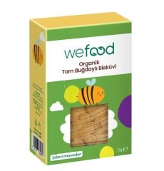 Wefood Organik Kids Tam Buğdaylı Bisküvi 55 Gr