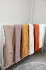 Bistyle Müslin Battaniye 120x120 Cm 70101 Antrasit