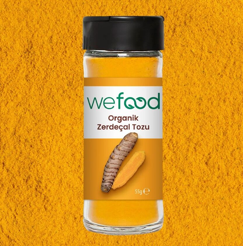 Wefood Organik Zerdeçal Tozu 55 Gr