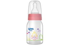 Wee Baby Kiraz Uçlu Cam Biberon 125ml 877