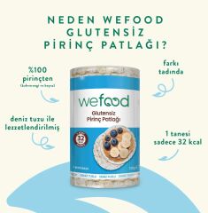 Wefood Pirinç Patlağı 100 Gr