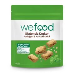 Wefood Fesleğenli Ayçekirdekli Kraker 40 Gr