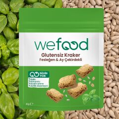 Wefood Fesleğenli Ayçekirdekli Kraker 40 Gr