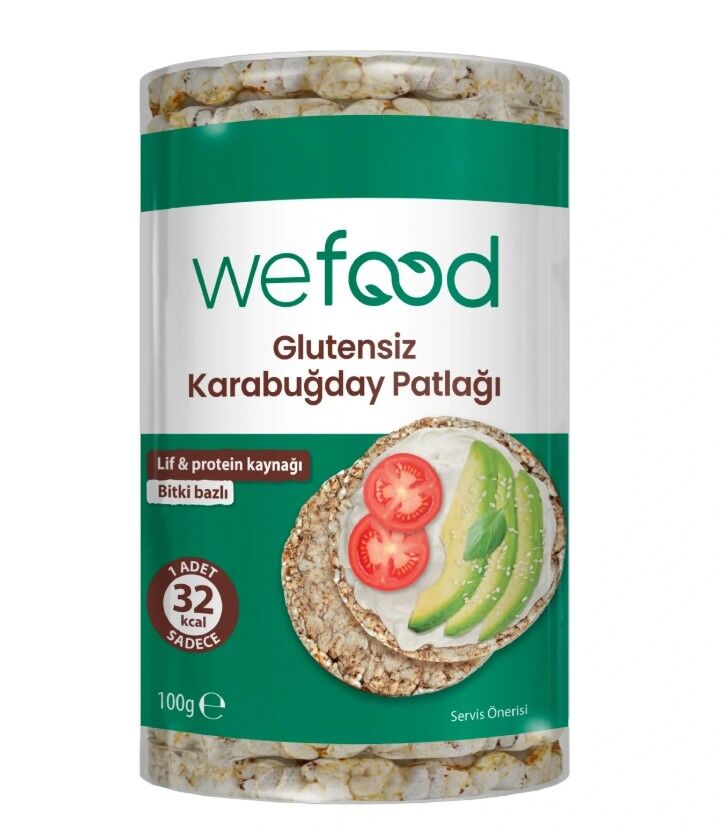 Wefood Karabuğday Patlağı 100 Gr