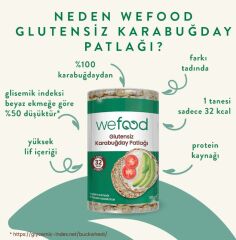 Wefood Karabuğday Patlağı 100 Gr