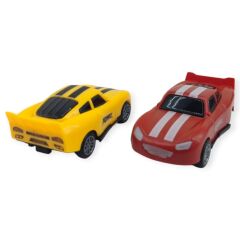Çek Bırak Nascar Arabası 10.5 Cm - BP-035-SARI/KIRMIZI