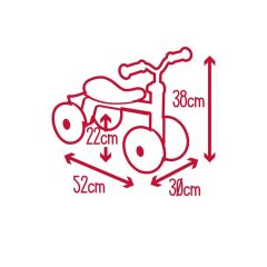 Rookie Ride-On Red