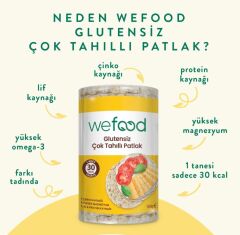 Wefood Çok Tahıllı Pirinç Patlağı 100 Gr
