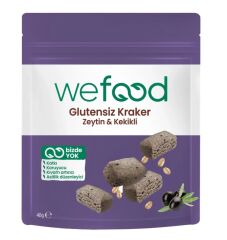 Wefood Zeytinli Kekikli Kraker 40 Gr