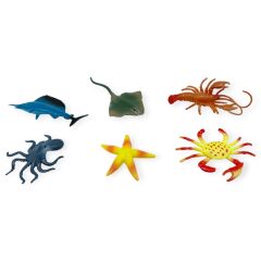 Hayvan Figürleri - Aksesuarlı Deniz Hayvanları  - 30 Parça Set
