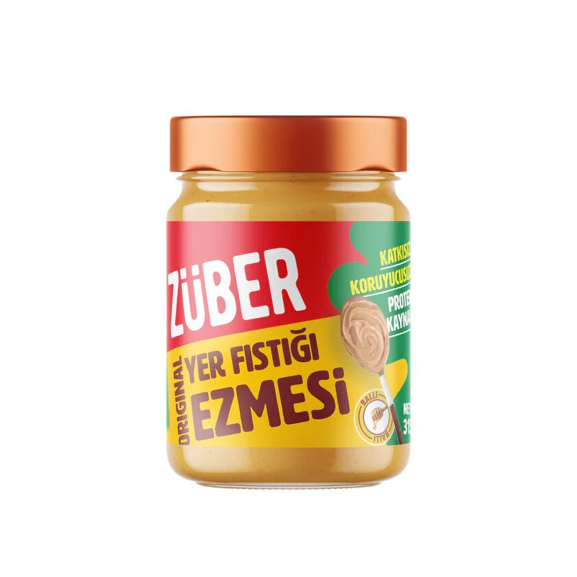 Züber %100 Yer Fıstığı Ezmesi Original 315 Gr