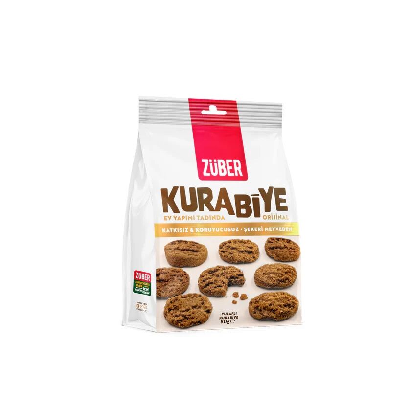 Züber Orijinal Yulaflı Kurabiye 80 Gr Yulaflı