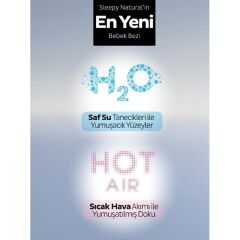 Sleepy Natural Double Soft Bebek Bezi Fırsat Paketi 2 Beden 48 Adet